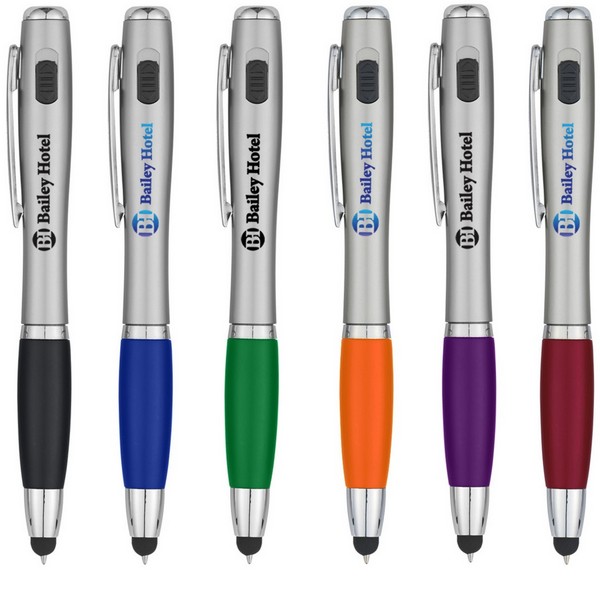SH999 Pen With LED Light, Stylus, And Custom Im...